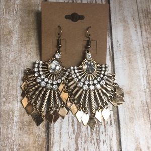 Art Deco Statement Earrings